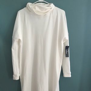 Turtleneck mini dress